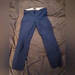 J Crew Minnie dark blue ankle pant